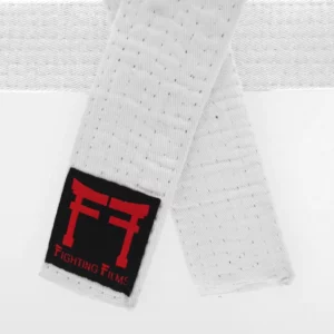 Ceinture blanche de judo brodé