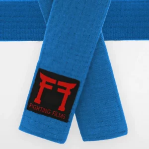 Ceinture bleue de judo brodé