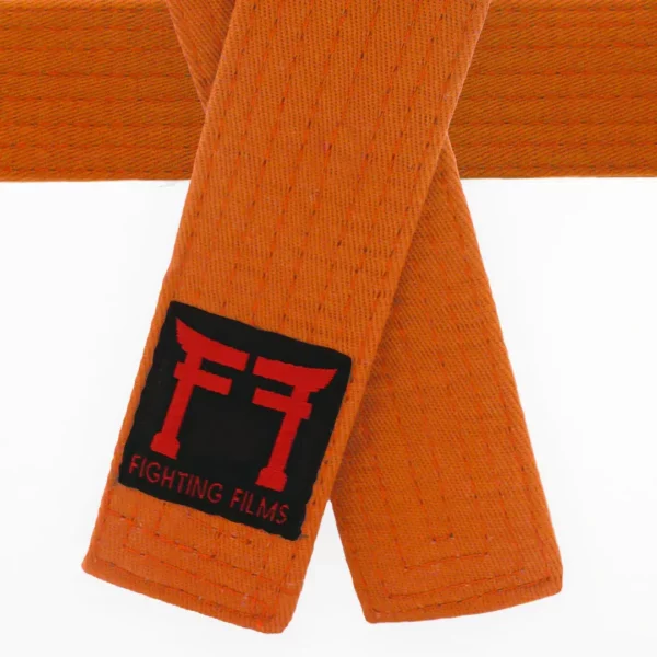 Ceinture orange de judo brodé