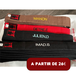 Ceinture brodé